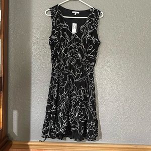 Maurice’s black and white dress